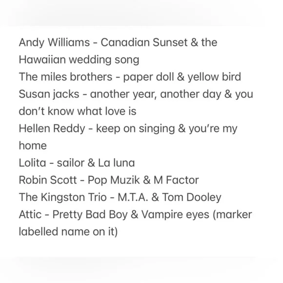 Vintage 45 RPM Records – Elvis, Pink Floyd, Michael Jackson, Classic Rock & More - Picture 2 of 5